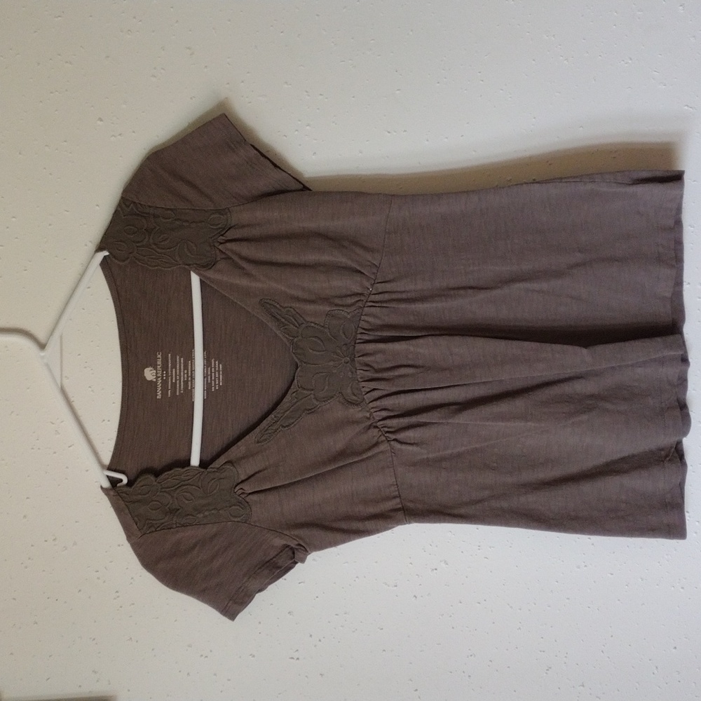 Banana Republic brown xs top